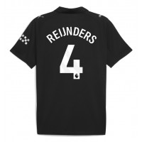 Manchester City Tijjani Reijnders #4 Fotballklær Bortedrakt 2025-26 Kortermet